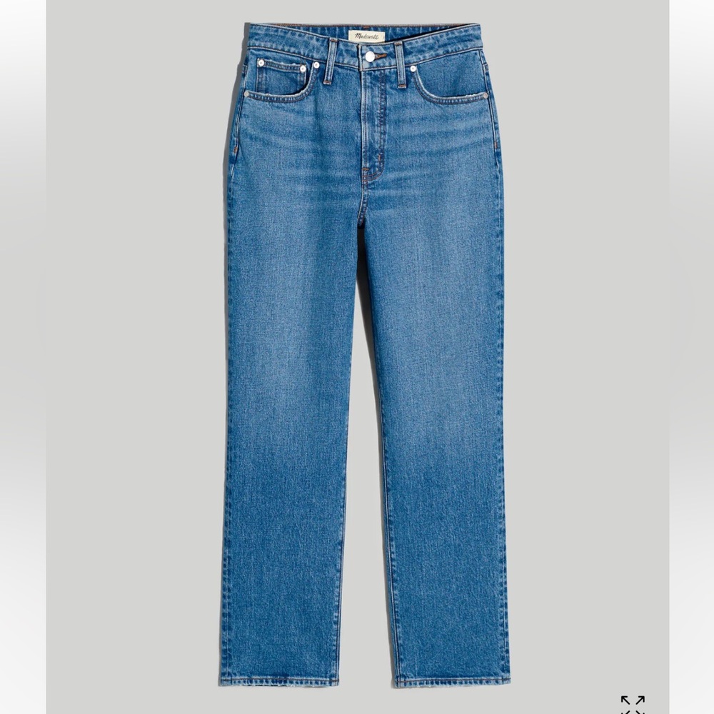 Madewell Women's Straight Leg Jeans - Blue